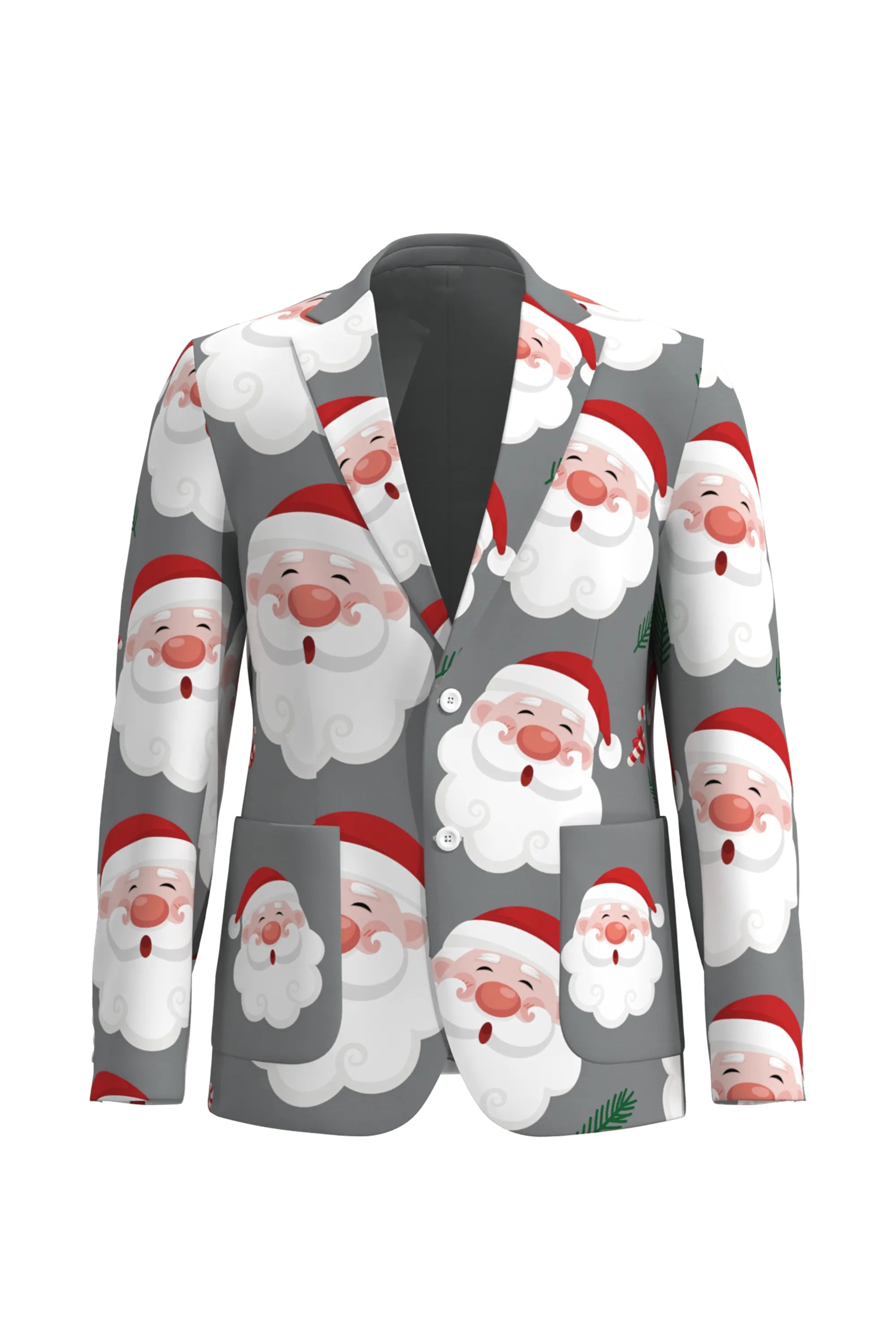 Men's Santa Claus Christmas Eve Party 2 Piece Suit