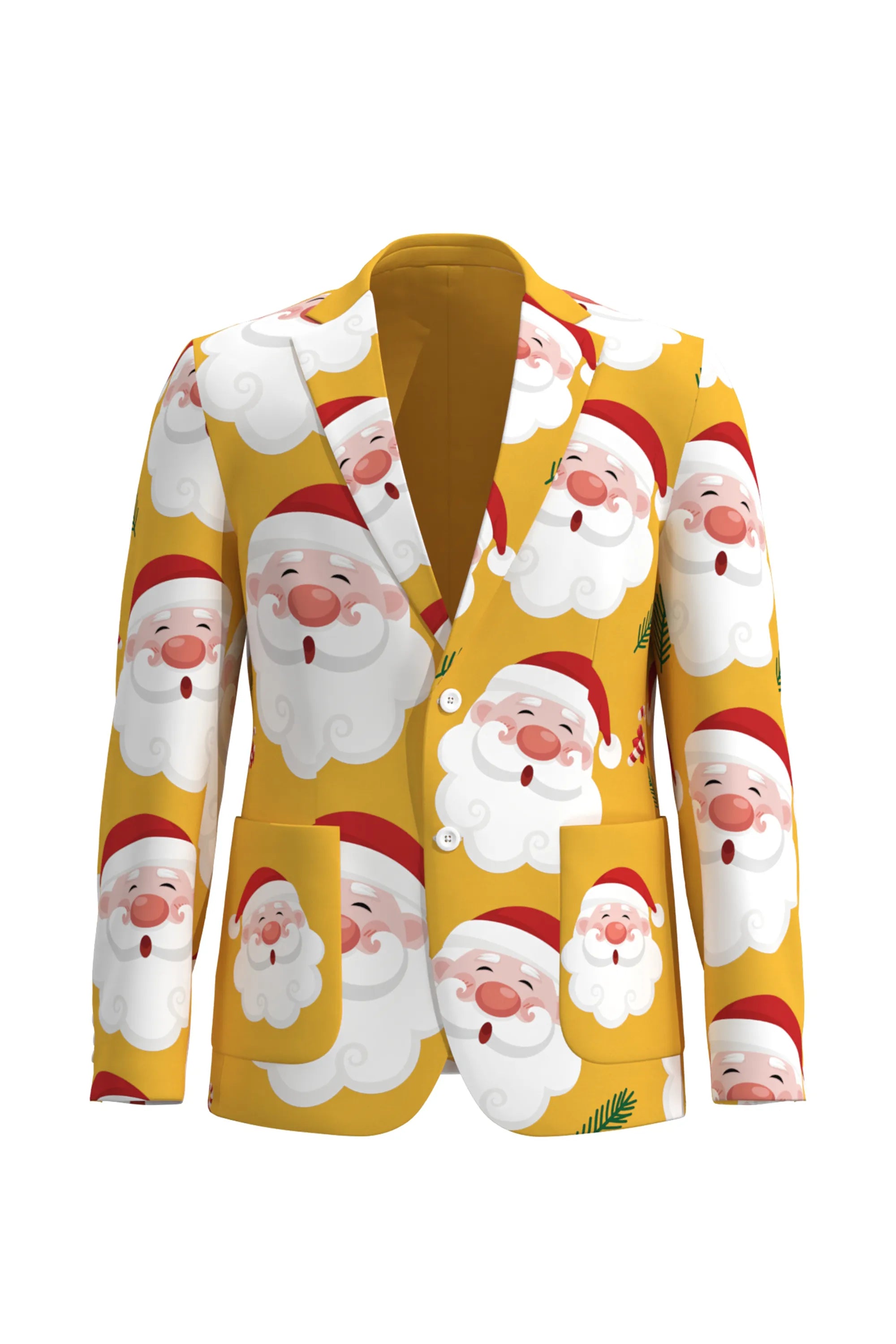 Men's Santa Claus Christmas Eve Party 2 Piece Suit